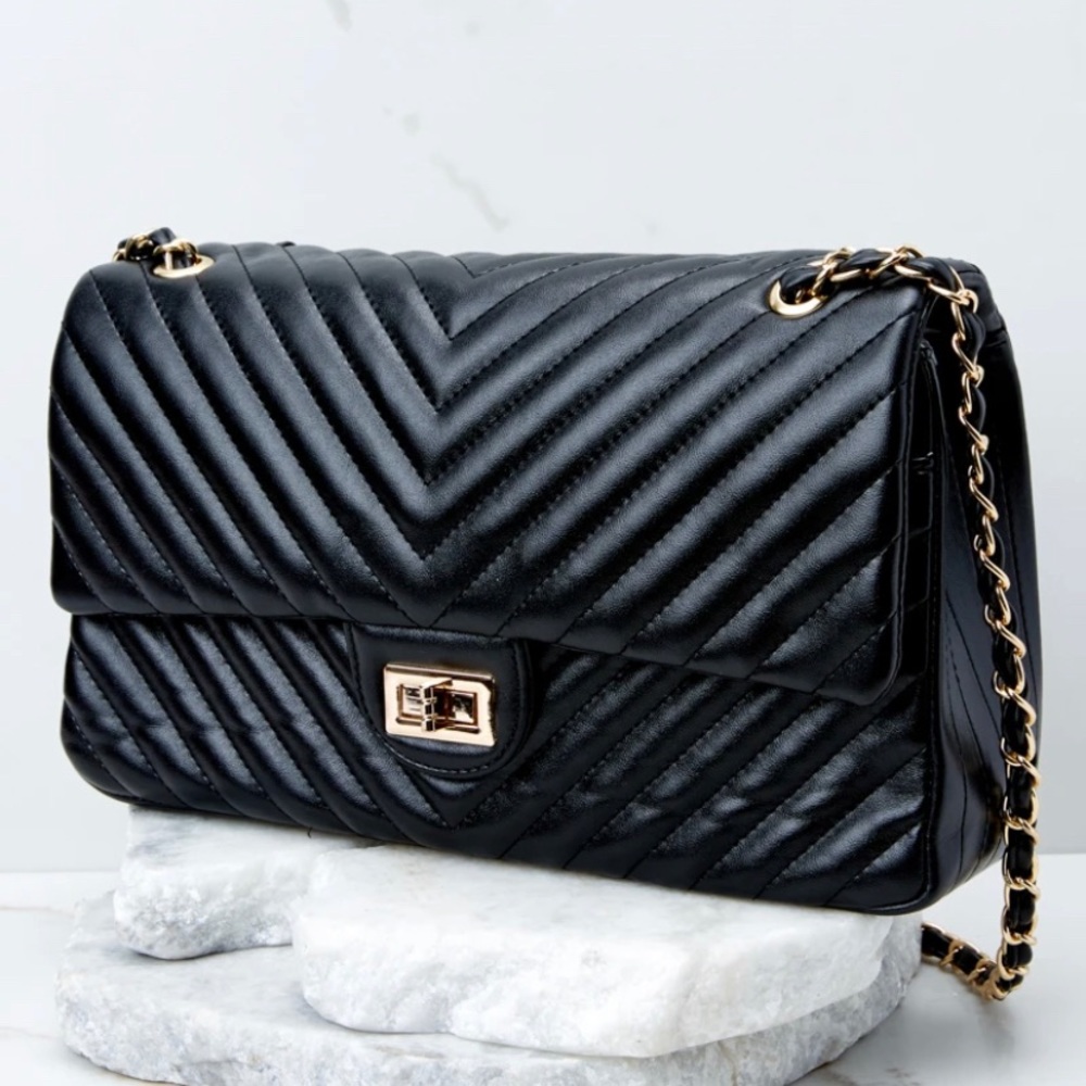 *NEW never used* Red Dress quilted bag